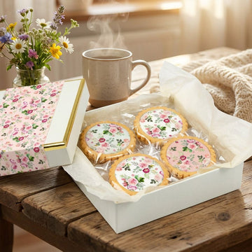 Coffret luxe 12 Biscuits Prêt à offrir - Roseraie - Le Good Biscuit
