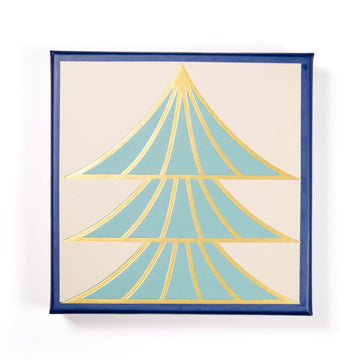 Coffret luxe Noël Sapin 6 calissons - Le Good Biscuit