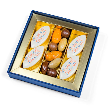 Boîte carré luxe Calissons et confiseries - Le Good Biscuit