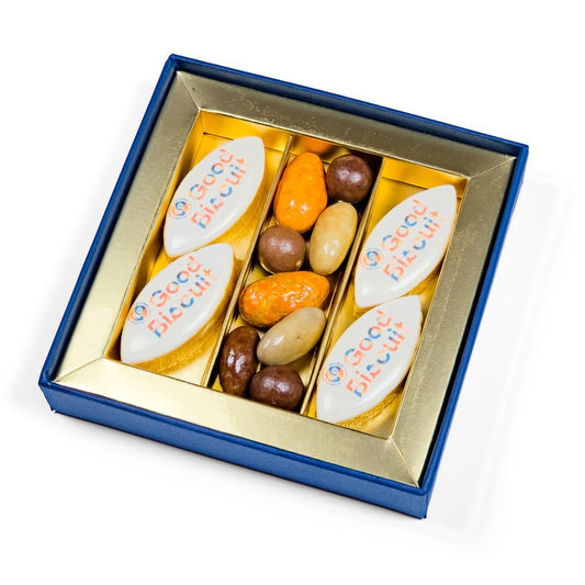 Boîte carré luxe Calissons et confiseries - Le Good Biscuit