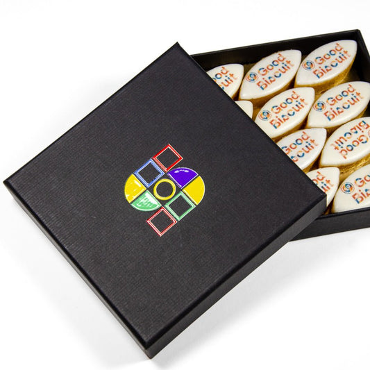 Coffret Noir 12 calissons - Le Good Biscuit