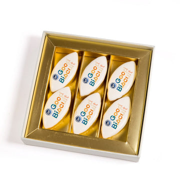 Coffret Luxe Crème de 6 calissons personnalisés - Le Good Biscuit