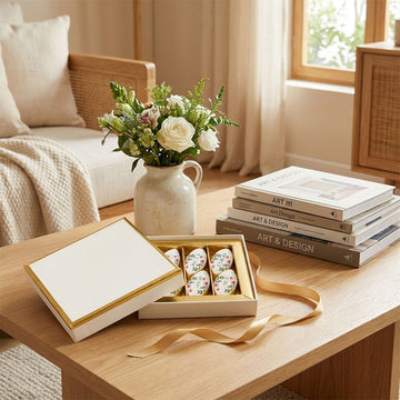 Coffret luxe 6 calissons personnalisés - Herbier - Le Good Biscuit