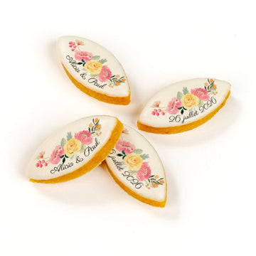Boîte de 4 Calissons - Fleurs - Le Good Biscuit