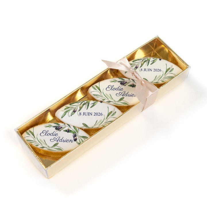 Boîte de 4 Calissons - Olivier - Le Good Biscuit