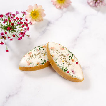 2 Calissons personnalisés - Floralie - Le Good Biscuit