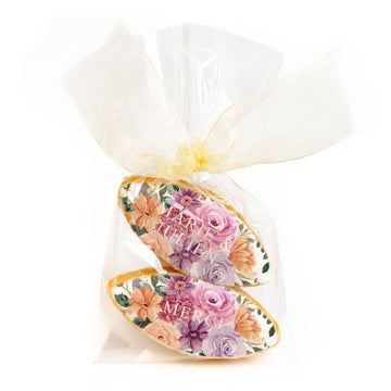 2 Calissons personnalisés - Romance Parme - Le Good Biscuit