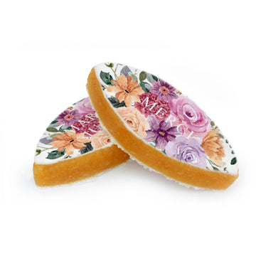 2 Calissons personnalisés - Romance Parme - Le Good Biscuit