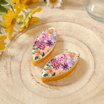 2 Calissons personnalisés - Romance Parme - Le Good Biscuit