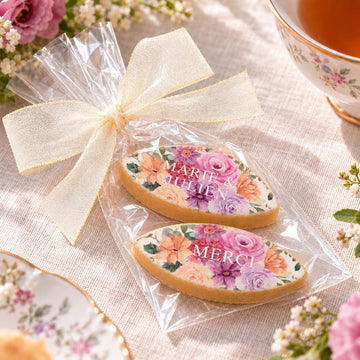 2 Calissons personnalisés - Romance Parme - Le Good Biscuit