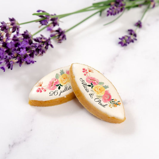 2 Calissons - Fleurs - Le Good Biscuit