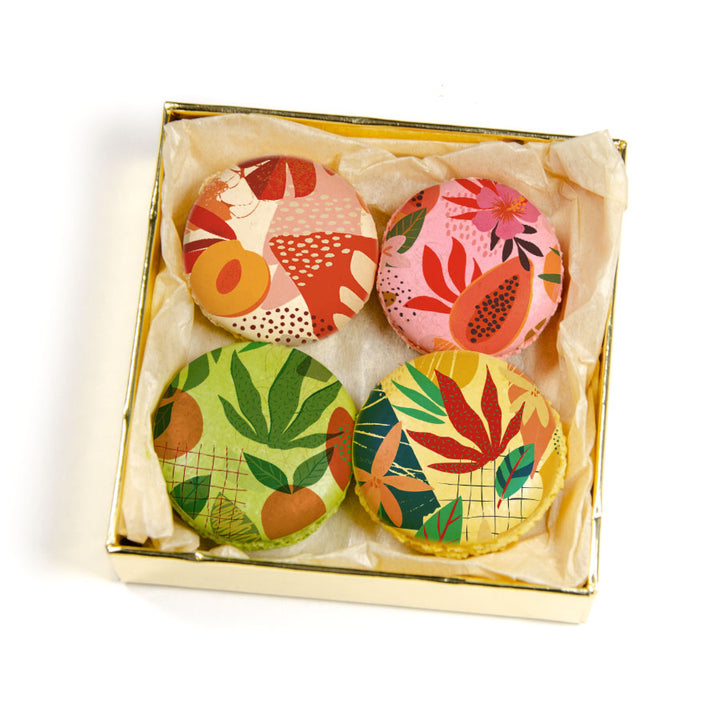 Coffret 4 macarons Prêt à offrir - Kanoa