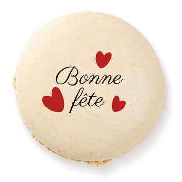 Coffret 4 macarons personnalisés - Bonne fête Maman - Le Good Biscuit